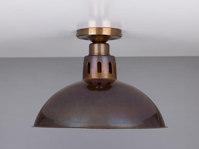 Product photograph of Paris Industrial Brass Ceiling Fitting from Archiproducts UK