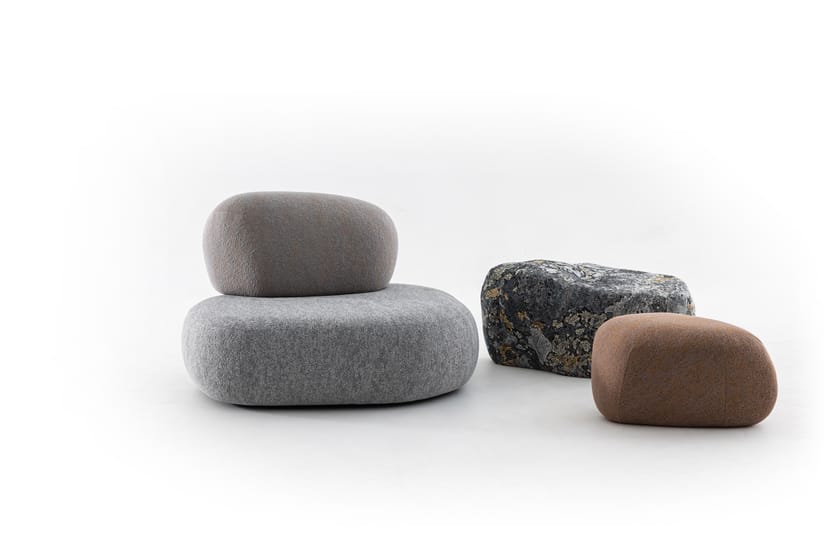 PEBBLE RUBBLE by Moroso - Divano modulare - 15