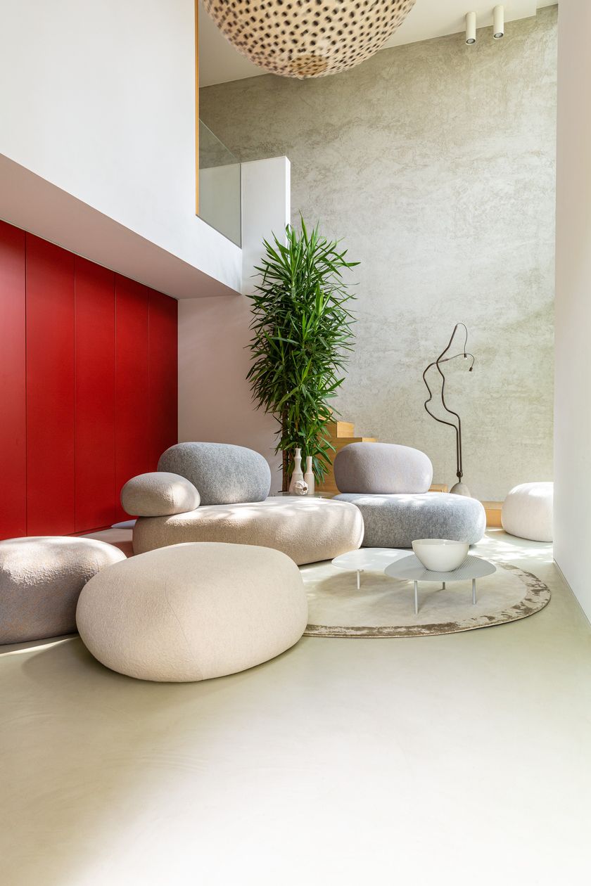 PEBBLE RUBBLE by Moroso - Divano modulare - 23