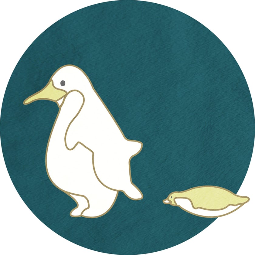 LES PINGOUINS by Un Tapis à Paris - Tappeto rotondo in cotone per bambini - 4 LES PINGOUINS by Un Tapis à Paris - Tappeto rotondo in cotone per bambini - 4