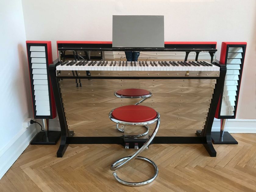 Supporti Per Ruote Di Pianoforte | 3 Piatti In ABS Con Rivestimento Antiscivolo - Foto 9