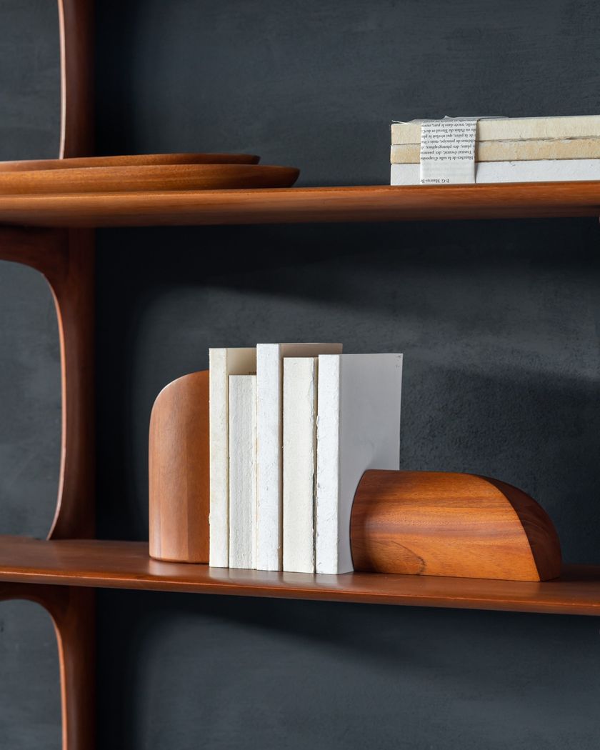 PI Mahogany bookend By Ethnicraft