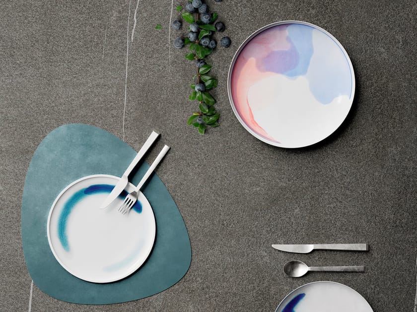 PIASENTINA by Sapienstone - Top cucina in gres porcellanato effetto cemento - 2