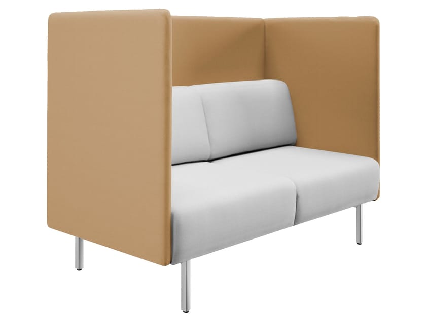 PIEM Highback sofa 2 seater highback fabric sofa By Ofifran