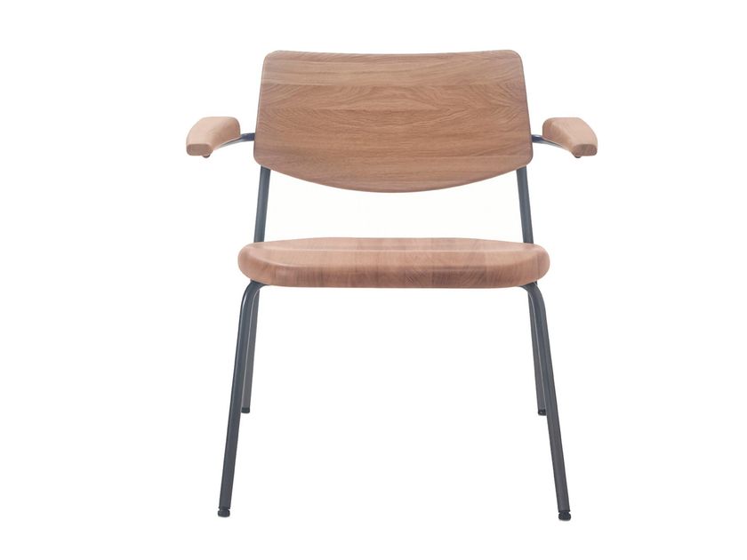 PIPE | Lounge Armchair Sillón pequeño apilable de acero inoxidable y ...