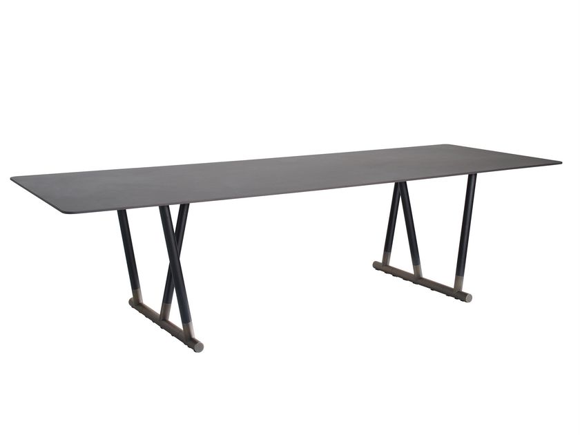 PIPE | Rectangular table By Potocco design Mario Ferrarini