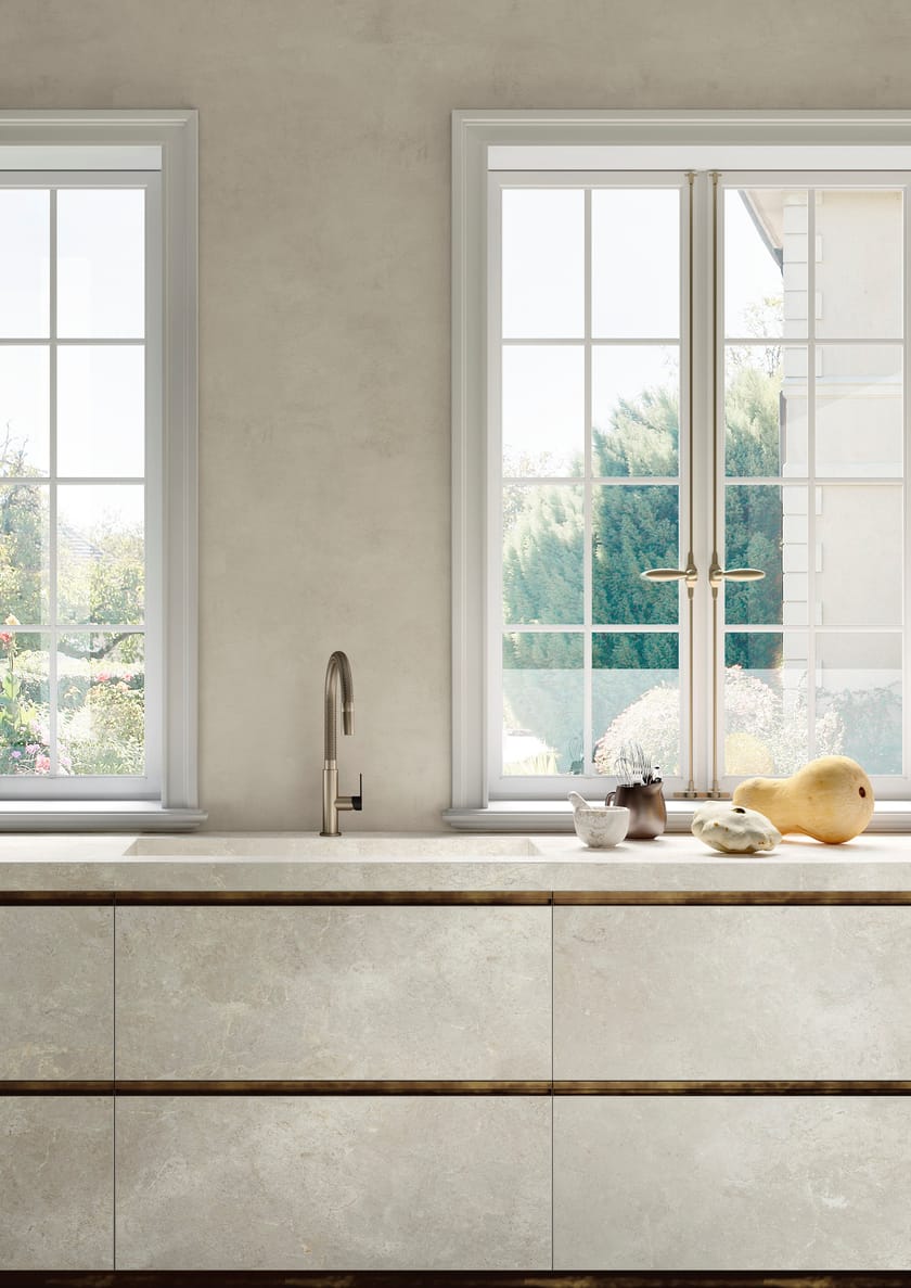 PLATINUM WHITE by Sapienstone - Top cucina in gres porcellanato - 4