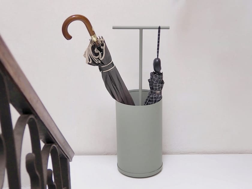 Floorstanding steel umbrella stand PLU By HIRO design Ruya Akyol