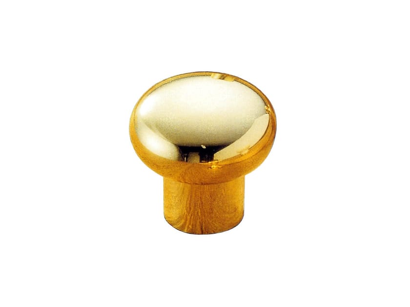 PM947 Brass furniture knob By Fama International