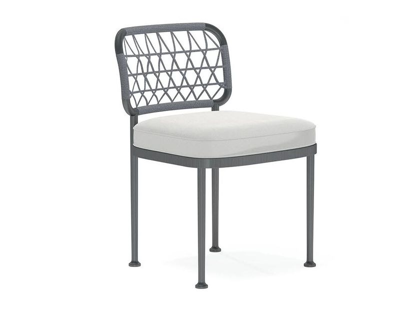 Sedie neri in acciaio per l'arredamento da giardino e da esterno | Acquisti Online su