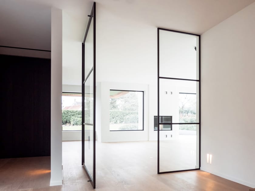 PORTAPIVOT 5730 + FIXED PARTITION by Portapivot - Porta in alluminio e vetro - 13