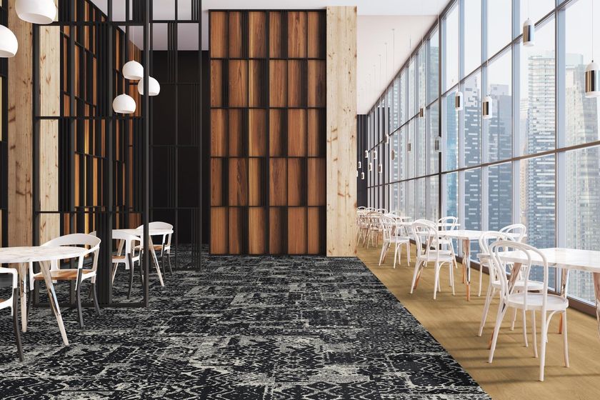 PORTMANTEAU | Patterned carpeting By Interface®