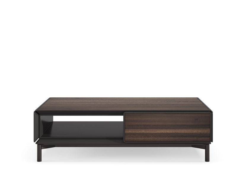 BARBICAN Wooden coffee table with storage space By PRADDY