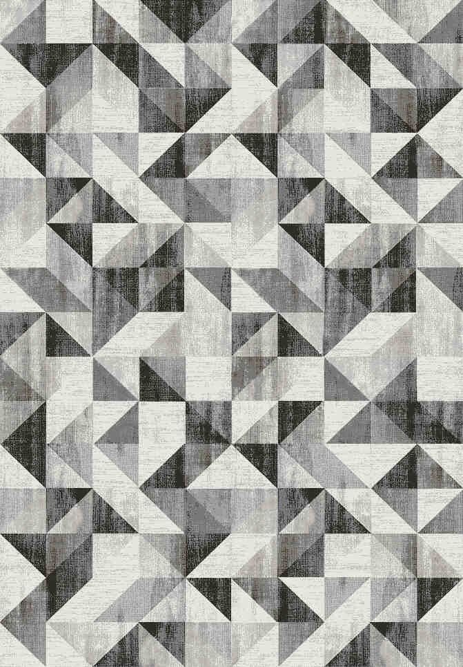 PRADO | Rug with geometric shapes Atmosphere Collection By De Dimora