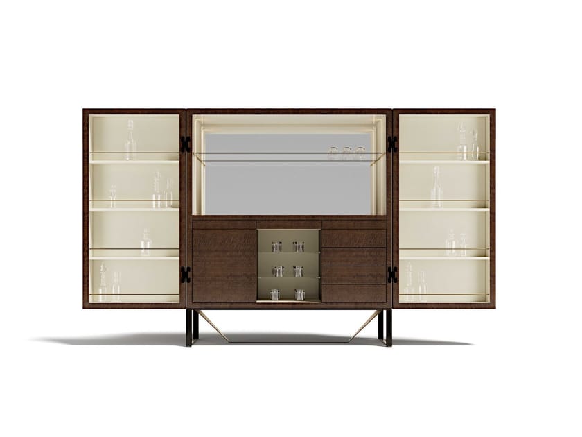 PRISMA by Capital Collection - Mobile bar in legno - 7