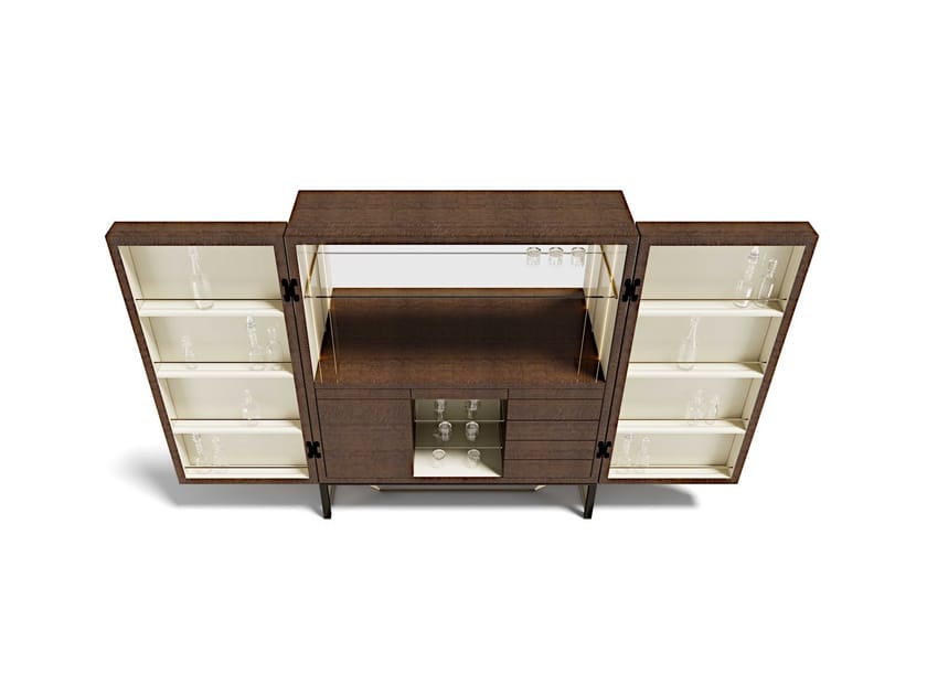 PRISMA by Capital Collection - Mobile bar in legno - 10