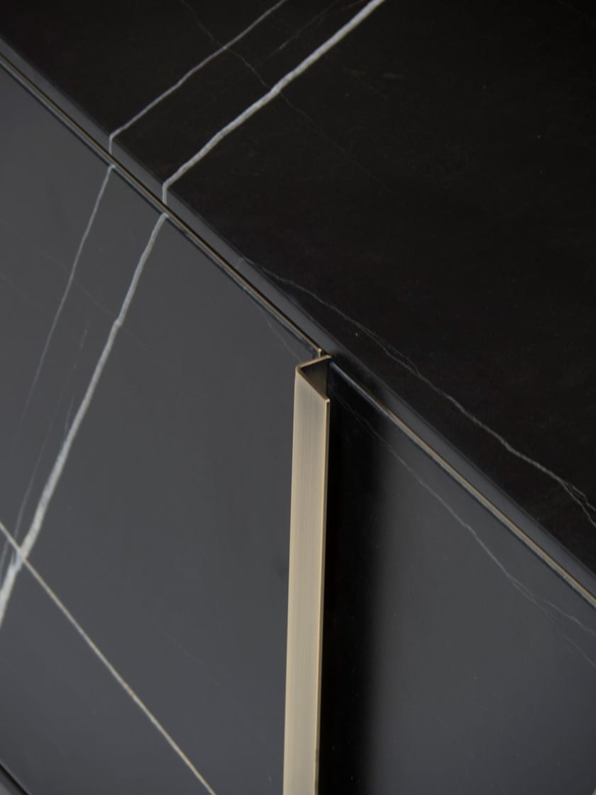 PRISMA by Capital Collection - Madia in marmo con ante a battente - 5