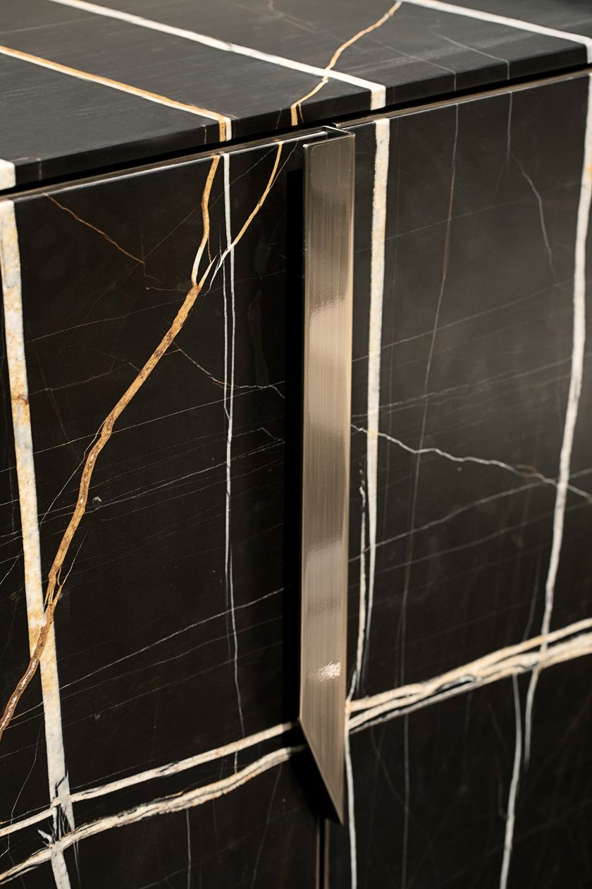 PRISMA by Capital Collection - Madia in marmo con ante a battente - 4