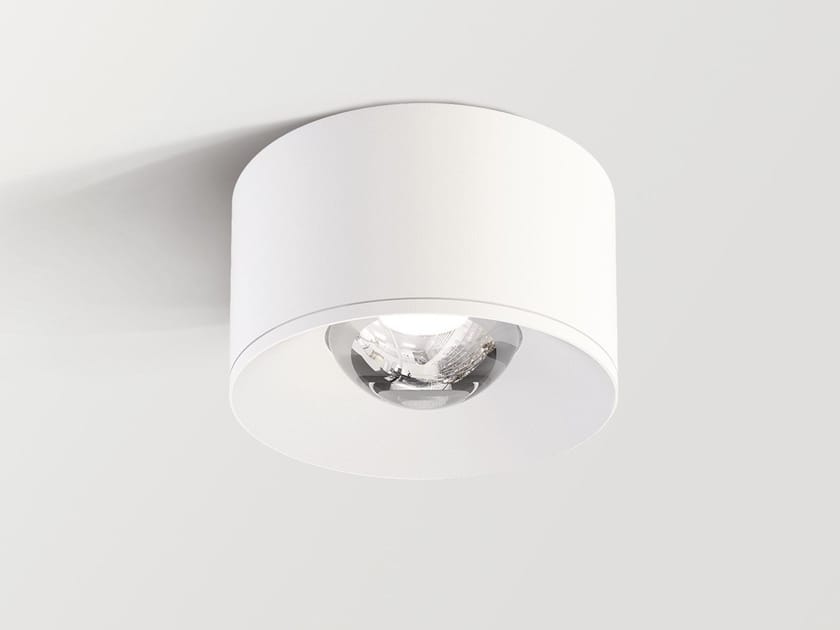 LED aluminium ceiling lamp PUCK By Arkoslight design Rubén Saldaña