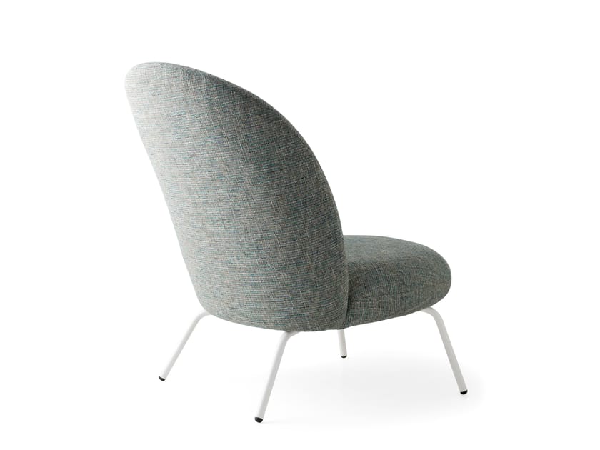 Upholstered fabric easy chair PUFFY By Calligaris design Busetti Garuti