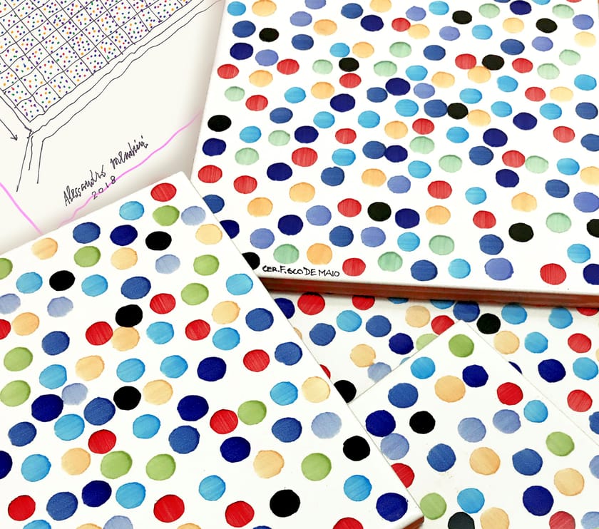 PUNTINI DOT 6 by FRANCESCO DE MAIO - Rivestimento in ceramica bicottura per interni - 5
