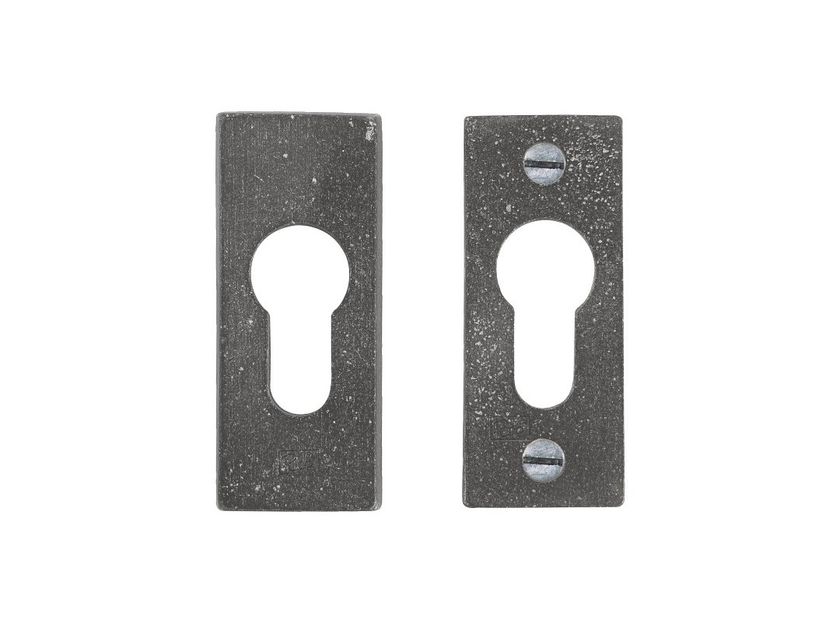 Rectangular keyhole escutcheon PURE 14891 By Dauby