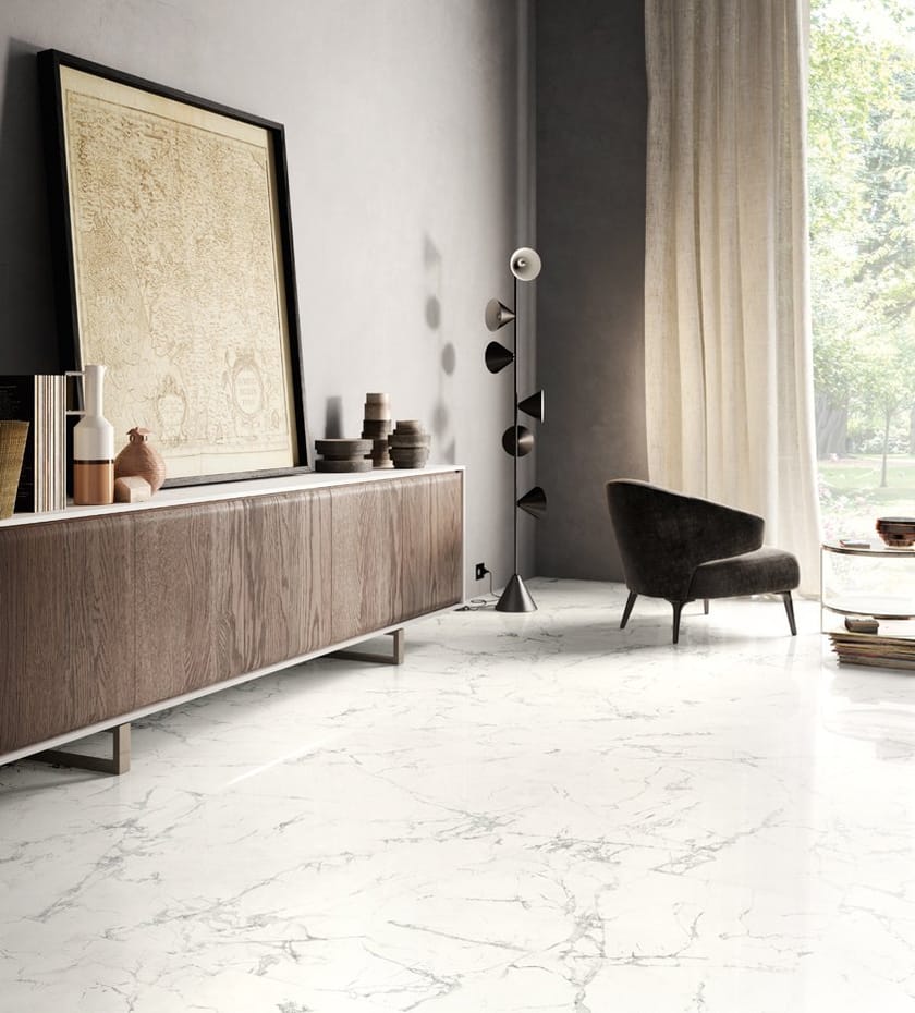 Porcelain stoneware wall/floor tiles with marble effect PURE MARBLE