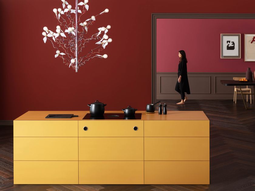 Induction cooktop with integrated extractor - Recirculation PUXU BORA ...