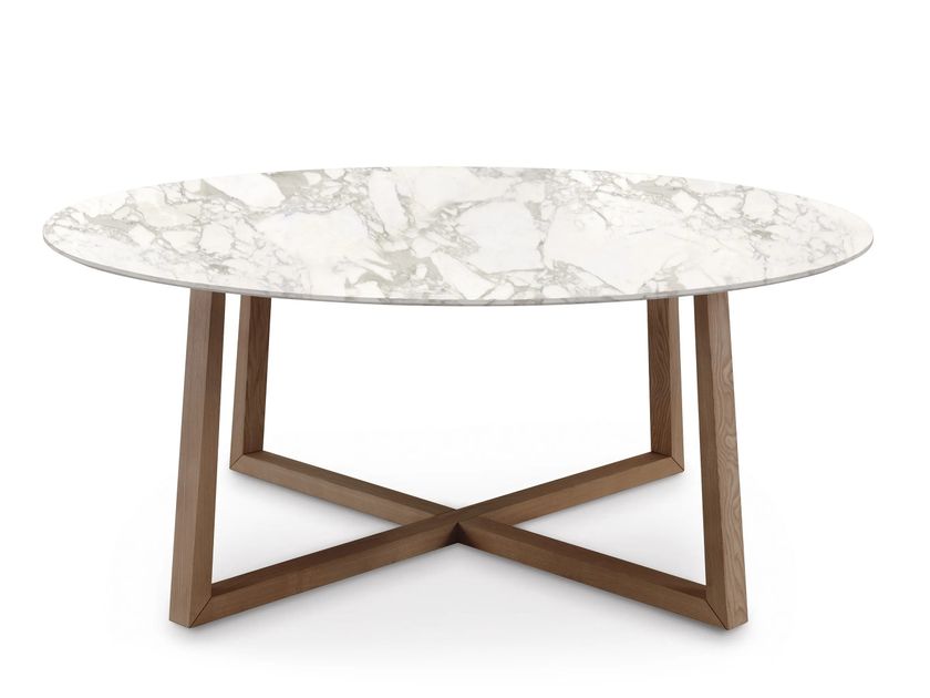 ALIANTE Table ronde en marbre By Pacini & Cappellini
