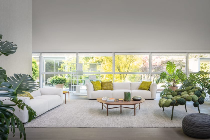 ARNÒ by Paola Lenti - Divano modulare lineare in tessuto a 4 posti - 4