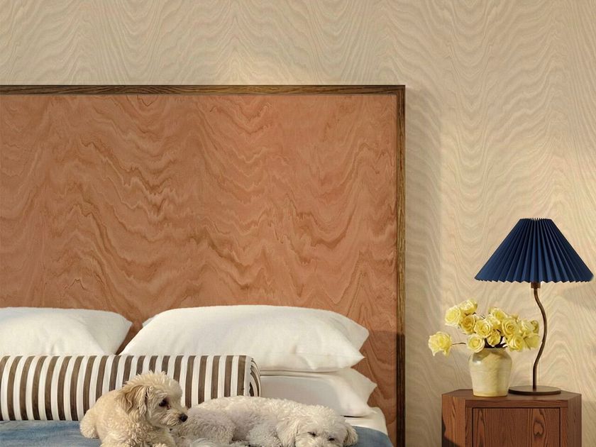 LITHE PALE KHAKI Nonwoven wallpaper By Photowall