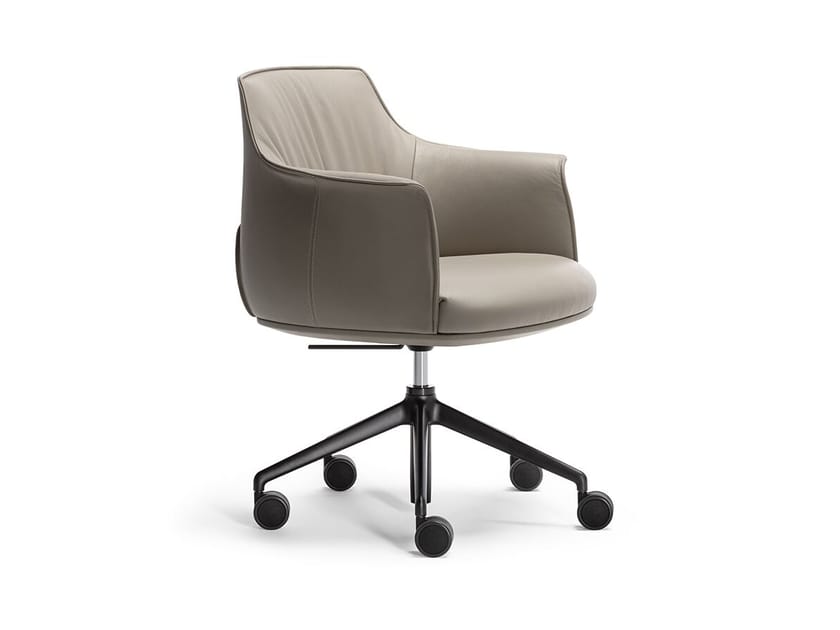 ARCHIBALD TASK MANAGERIAL Office chair By Poltrona Frau