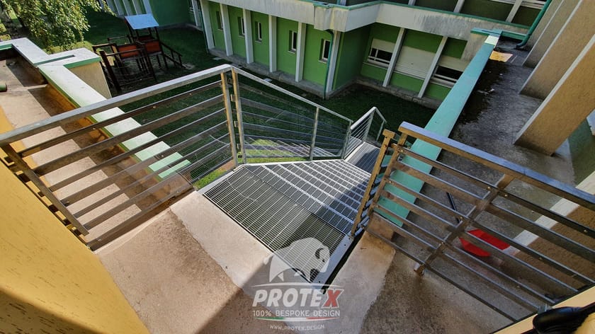 Polycarbonate Railing Plastic Railing By Cazzaro Group