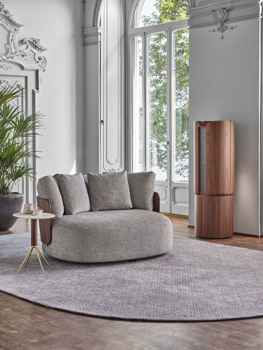 CALIN XL Kleines Sofa aus Stoff By Porada