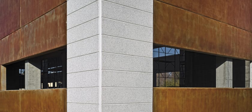 Prefabbricato effetto Cor-Ten by Premac Prefabbricati - Pannello prefabbricato in calcestruzzo - 6