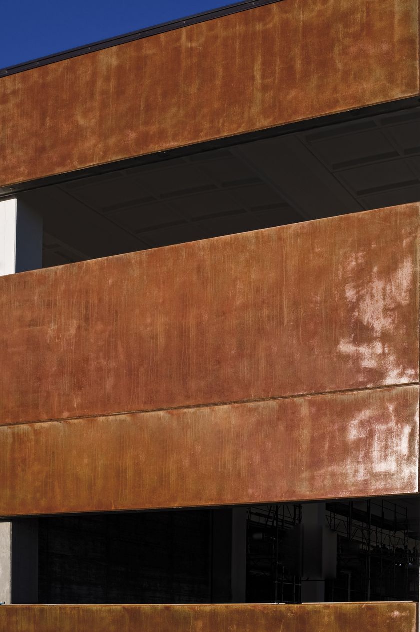 Prefabbricato effetto Cor-Ten by Premac Prefabbricati - Pannello prefabbricato in calcestruzzo - 7