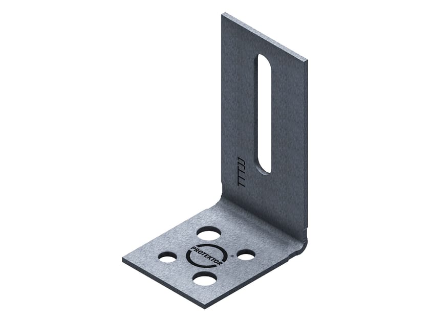 6166 by Protektor - Squadretta per fissaggio profili a pavimento e soffitto - 4