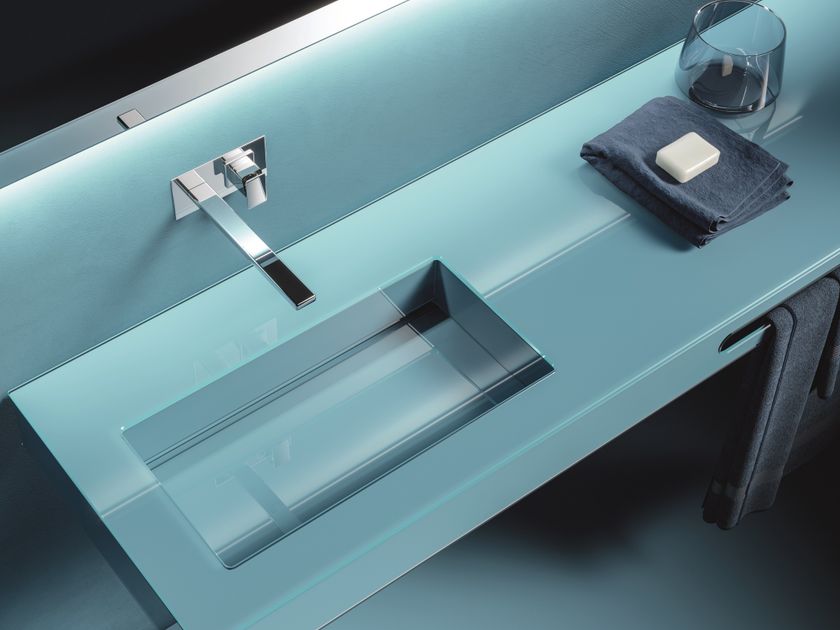 Q.LINE BOX Lavabo con encimera By Q'in
