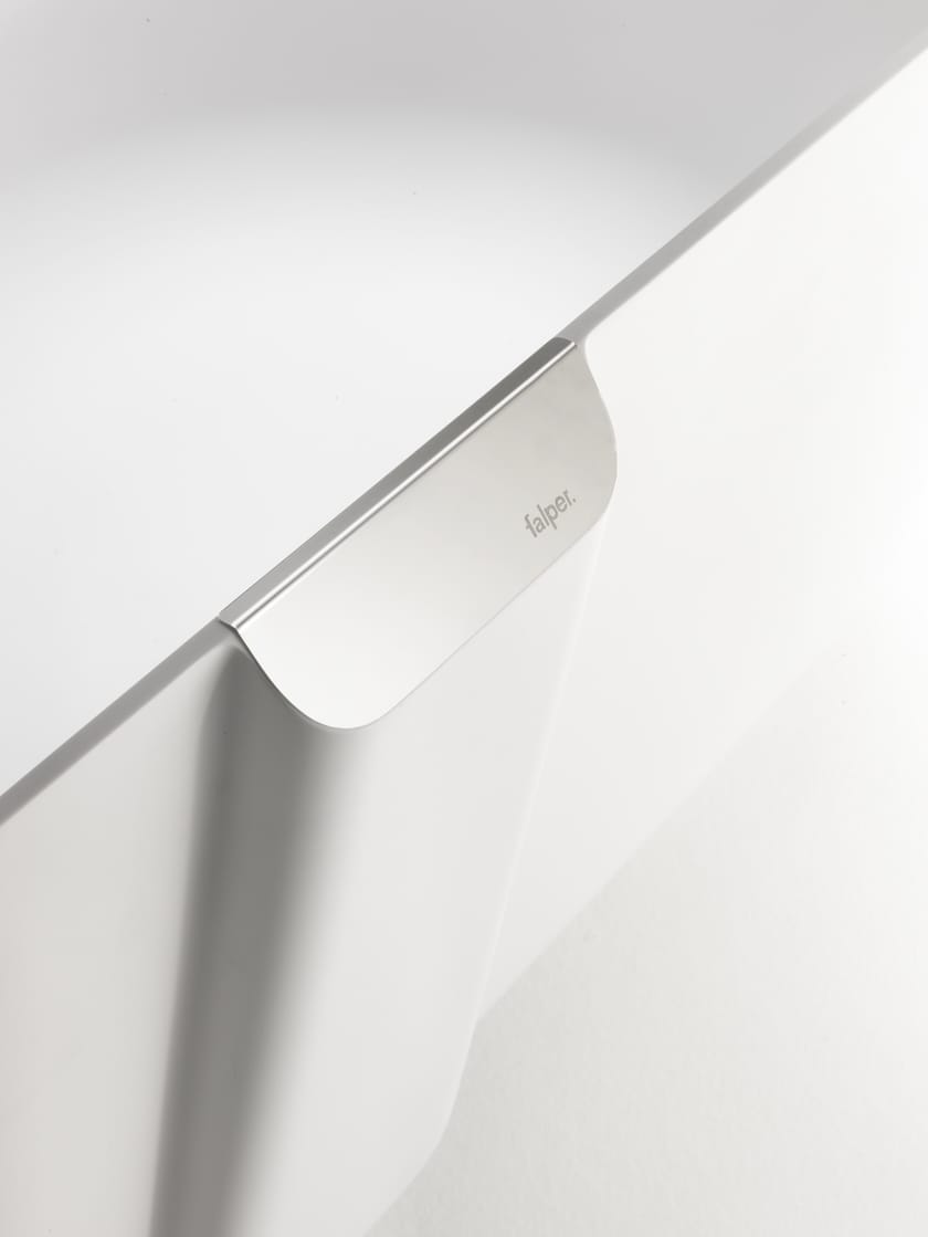 QUATTRO.ZERO - WQ0 by FALPER - Vasca da bagno centro stanza in Ceramilux® - 2