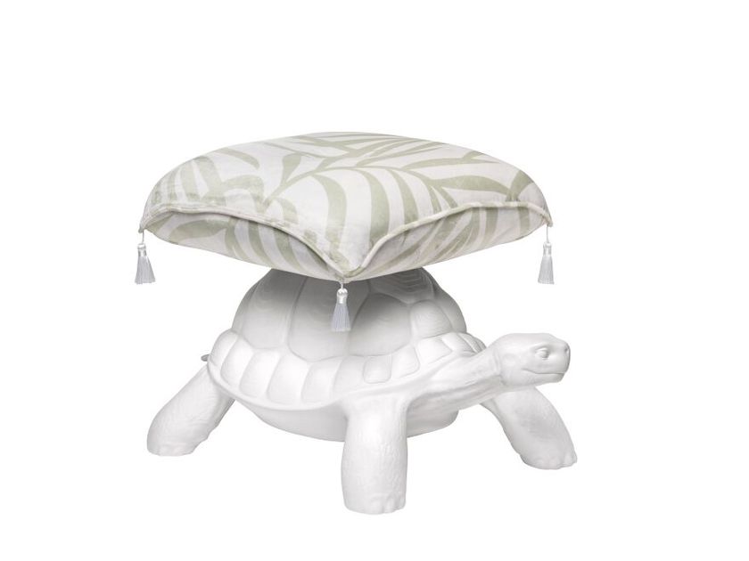 TURTLE CARRY Pouf en polyéthylène By Qeeboo | design Marcantonio