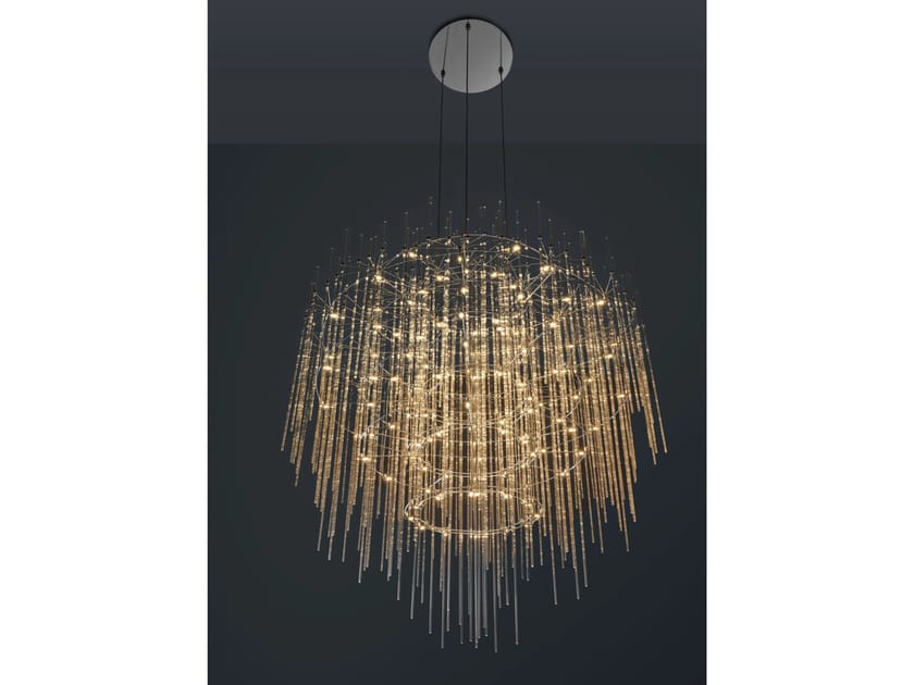 SKYFALL by Quasar - Lampada a sospensione a LED in vetro - 4