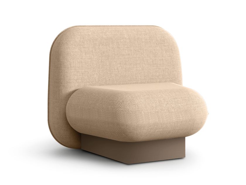 SEXY MEET Fabric armchair without armrests By Quinti Sedute