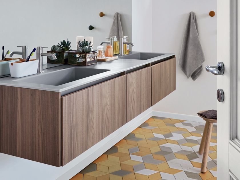 R1 Wall Mounted Vanity Unit By Rexa Design Design Monica Graffeo