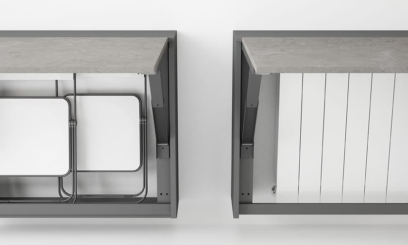 BLOCK Wall mounted table By CANCIO