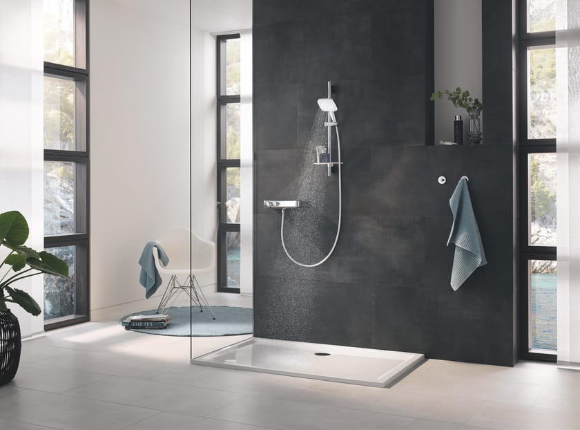 RAINSHOWER SMARTACTIVE by Grohe - Colonna doccia a parete con doccetta - 8