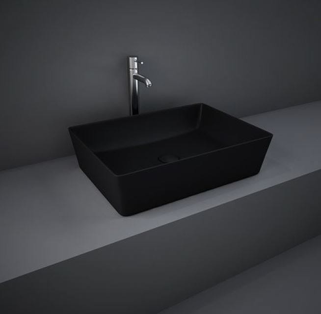 RAKFEELING Countertop rectangular ceramic washbasin By RAK Ceramics