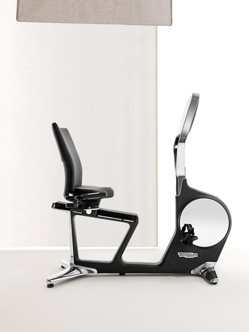 Exercise bike RECLINE PERSONAL UNITY By Technogym design Antonio Citterio