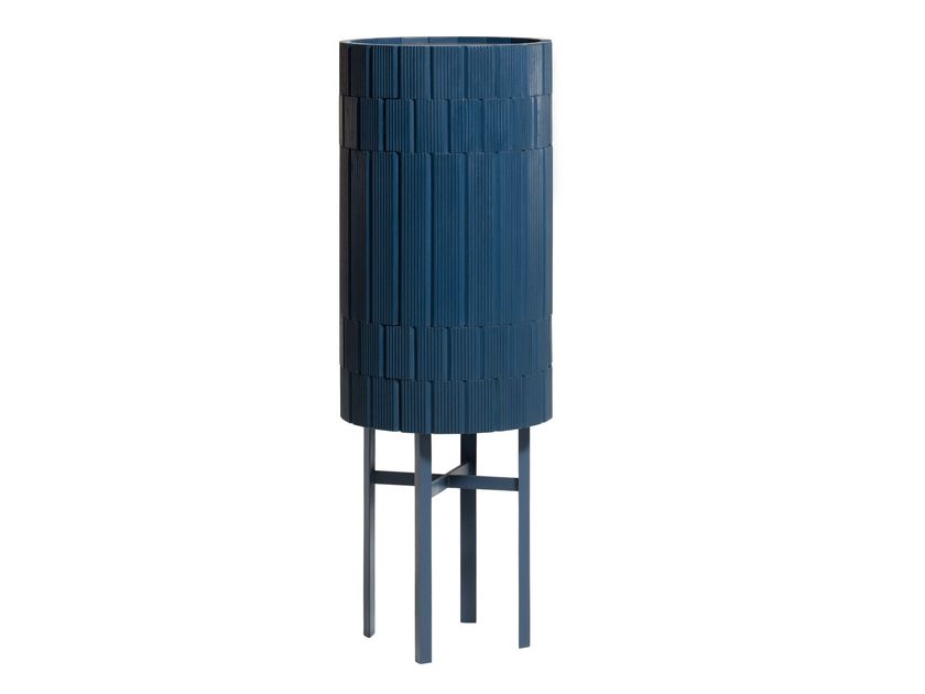 Solid wood highboard REPETA 03 By Woak design Andrea Steidl