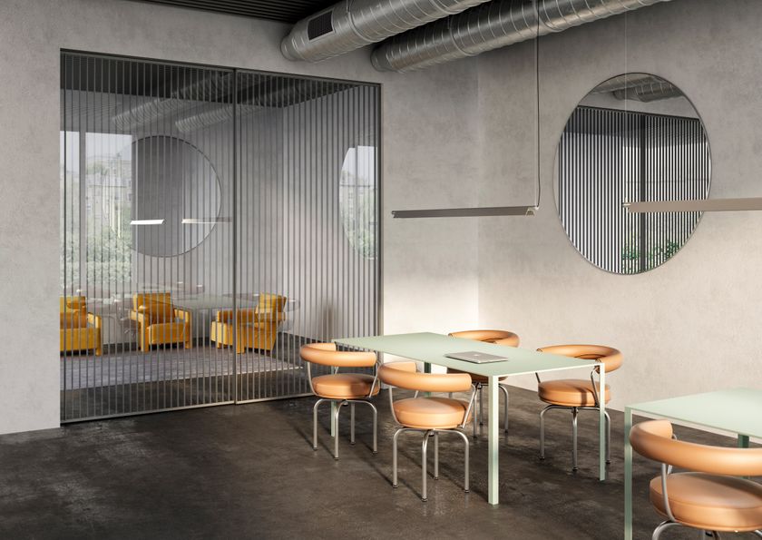 RI-TRAIT 8B by ALBED - Porta in alluminio e vetro - 3