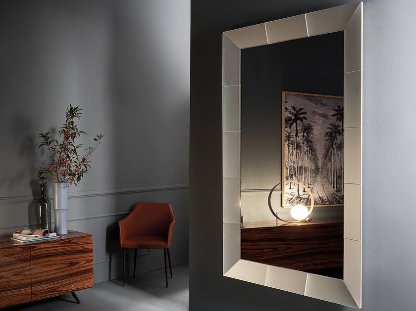 ICEBERG Specchio con cornice da parete By RIFLESSI | design RIFLESSI